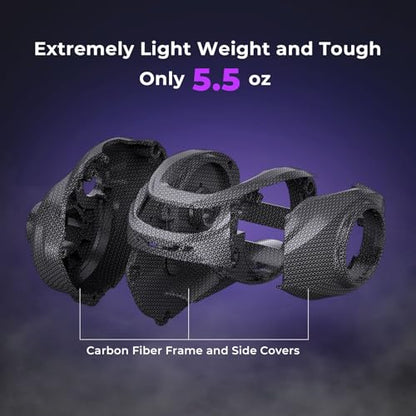 KastKing Royale Legend Pro Baitcasting Reels - AutoMag Dual Braking System Fishing Reel, Arch Resistance Control, 16 Lbs Carbon Drag, 5.5oz Lightweight, 8.0:1 Gear Ratio, 11 + 1 Stainless Steel BB - color: Left Handed-8.0:1