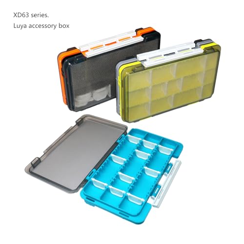 Waterproof Tackle Box Fishing Tackle Container Box Fishing Storage Box Fish Lures Organizers Box with Removable Dividers
