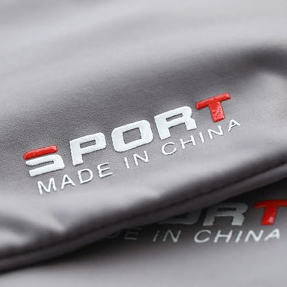 Inf-way UV Protection Armsleeves with Cut Finger Sun Gloves Men Anti-slip Fishing Driving Cycling Sports Cooling Long Sleeves - color: Grey