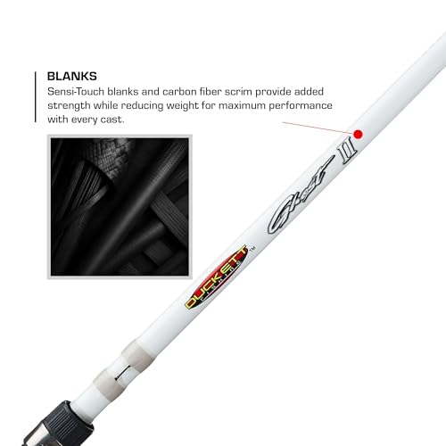 Duckett Fishing Ghost II Spinning & Casting Rods, Lightweight, Durable, and Ultra-Sensitive Performance Fishing Rod - size: 7'0" Medium Heavy Fast Casting