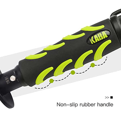 kaba Fish Lip Gripper with Scale, 40 Pound Stainless Steel Fishing Gripper Professional Fishing Lip Grabber Tool, Fish Grabber Clip Fish Control Tackle - color: GREEN
