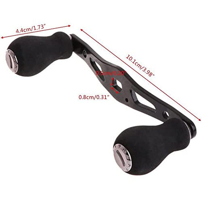 3PCS Black EVA Power Fishing Reel Handle Grip Fit For Abu Garcia Daiwa Baitcasting USA