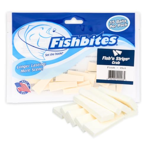 Fishbites Fish'n Strips - Shrimp - color: Flesh