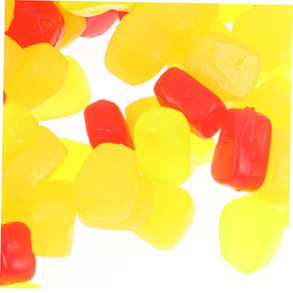Abaodam 150pcs Floating Silicone Fake Corn Baits for Carp and Trout Fishing, Realistic Appearance Soft Artificial Lures for Freshwater and Saltwater Fishing