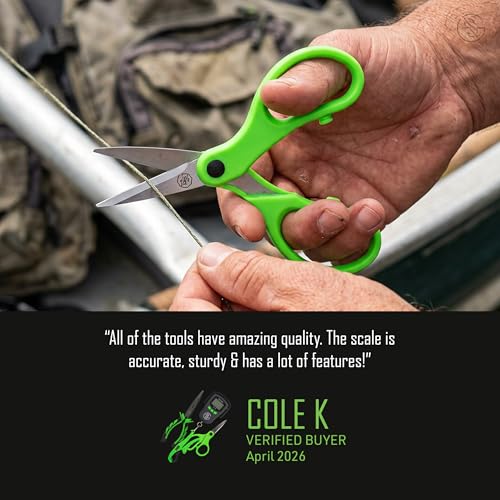 GOOGAN Squad Fishing Pliers, Scissors, and Digital Scale Kit - Essential Fishing Tools for Anglers - style: Pliers, Scissors & Scale Kit