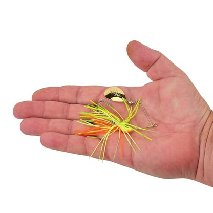 Berkley Power Blade Standard Fishing Spinnerbaits - color: Firetiger/Gold, size: 3/16 oz - Colorado