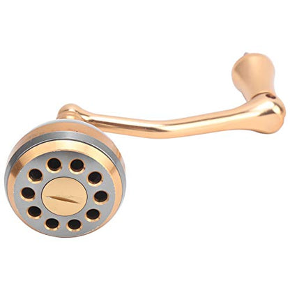OUKENS Fishing Spinning Reel Handle, 85.7mm/3.4in Aluminum Alloy Screw‑in Handle Conversion Fishing Reel Handle Grip for Spinning Reel