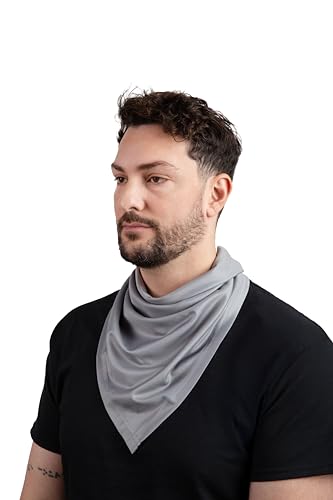 CoolNES - Cooling Bandana Adjustable Cools Instantly When Wet UPF 50 - color: Grey