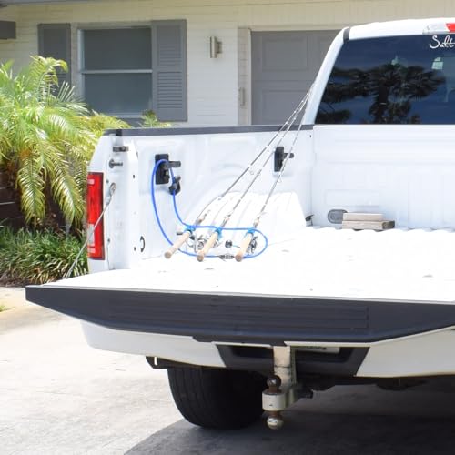 DocksLocks Fishing Rod & Reel Lock, Fishing Pole Lock for Storage, Gear, Equipment, Accessories, Rod Holder, Truck Bed, Car Rack, Piers, Boats and Marinas - size: Small (Rod diameter 19mm to 24mm)
