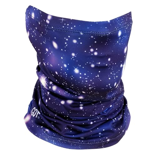 UPF 50+ Fishing Neck Gaiter - UV Face Mask Sun Protection for Men Women | Moisture-Wicking, Quick-Drying, Built-in SPF, UVA/UVB Blocking, Hunting Camo Design, Versatile Headwear - color: Galaxy