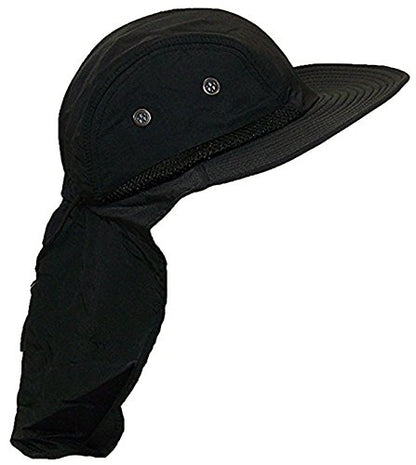 L&M Sun Hat Headwear Extreme Condition - UPF 45+ - color: Black