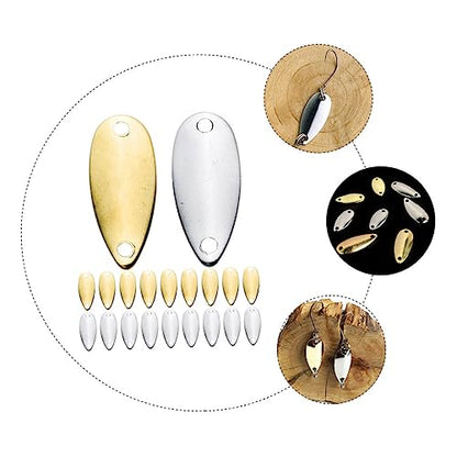 GALPADA 20Pcs Creative Sinking Fishing Baits Kit Lightweight Metal Lures for Freshwater Saltwater Fishing for Fishing Enthusiasts Durable Vivid Design