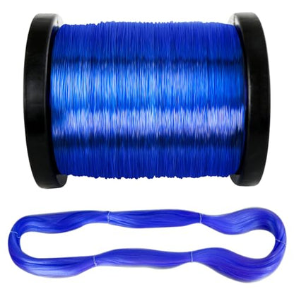 Geode Monofilament Fishing Line - Premium Resistant Nylon Mono Fishing Line 3-100lb - Superior Freshwater & Saltwater Mono Leader Materials 500/1200/2400yds - color: BLUE, size: 10LB((500YDS)