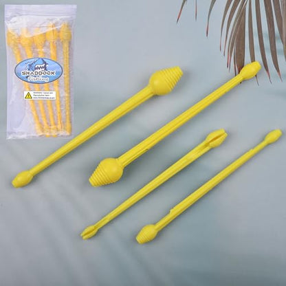Plastic Fishing Hook Disgorger Snelled Fish Hook Remover Tool Portable Unhook Tool Fish Extractor Detacher Dehooker Fishing Gear Accessories - size: LARGE-5PCS