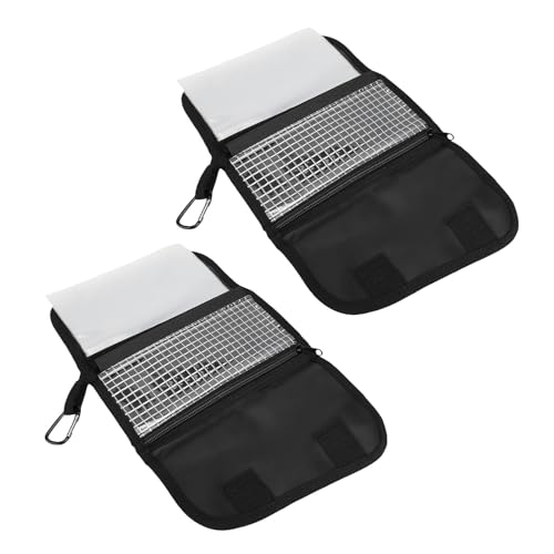 Yunseity Soft Bait Storage Bag, Fishing Tackle Folder for Outdoor Fishing, PVC Material Organizer BoxCover