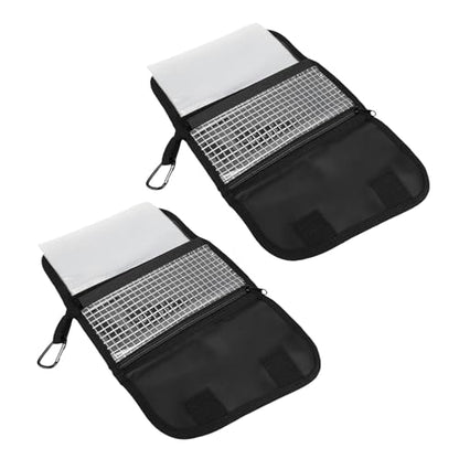 Yunseity Soft Bait Storage Bag, Fishing Tackle Folder for Outdoor Fishing, PVC Material Organizer BoxCover