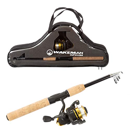 Wakeman Wakeman Telescopic Fishing Rod and Reel