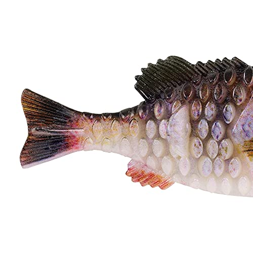 Berkley Powerbait Gilly Fishing Soft Bait - color: HD Bluegill, size: 90mm