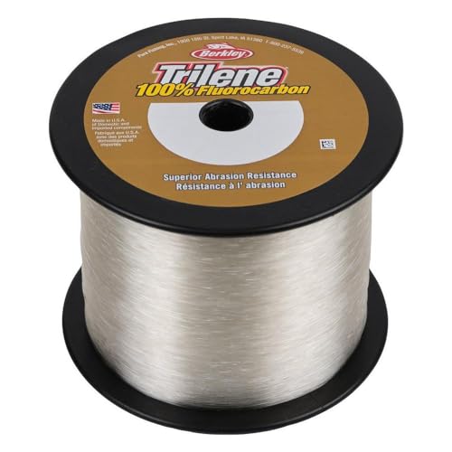 BerkleyTrilene 100% Fluorocarbon Clear 0.015in | 0.38mm - color: Clear - Fluoro Pro Line, size: 2000-Yard/20-Pound