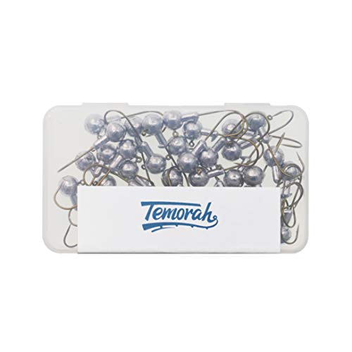 Unpainted Jig Heads,Ball Heads with Bronze Hook - size: 3/16 OZ 50 PCS