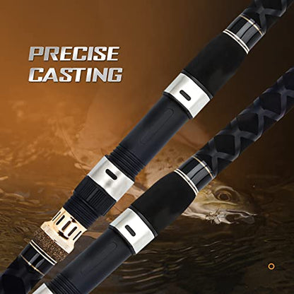BERRYPRO Surf Spinning Fishing Rod Graphite Spinning Rod - size: 10'-Spinning-2pc
