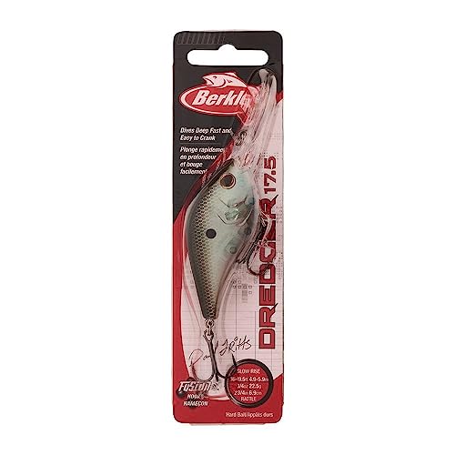 Berkley Dredger Fishing Hard Bait - color: Green Shad, size: 2 3/4in - 3/4 oz