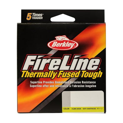 Berkley FireLine Superline Fishing Line - color: Flame Green - New, size: 17 lb (7.7 kg) - 125 yd (114 m)