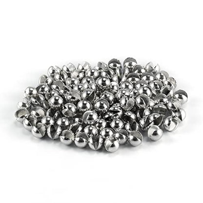 Dr.Fish 100 Pack Tin Split Shot Sinkers, Non Toxic Fishing Weight, Enviornmental Lead-Free Fly Fishing Line Sinkers Freshwater Saltwater Terminal Tackle - size: #BB(1/100oz)-100PCs