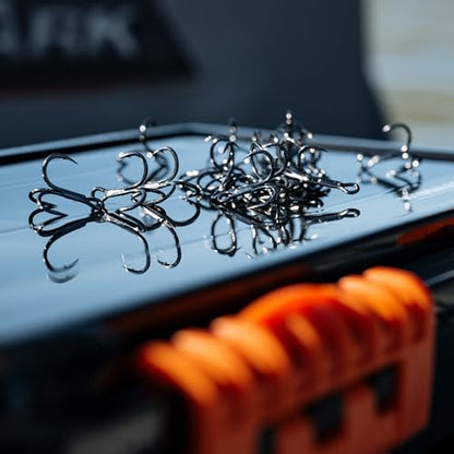 4X Catfish Treble Hooks - size: Size 4