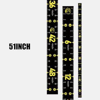 Folding Fish Ruler – PVC 51inch Foldable Measuring Board, Tear-Resistant Waterproof Tool | Perfect for Boat Fishing Gear, Kayak Angler Equipment, Portable Tracking, Outdoor Catch Verification