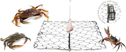 AirFly Crabbing & Fishing Kit – Foldable Crab Trap + 32” Measuring Board