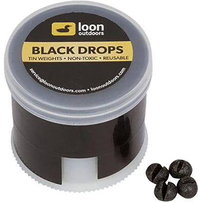 Tin Drops Twist Pot by Loon Outdoors - size: #AB (0.6g)