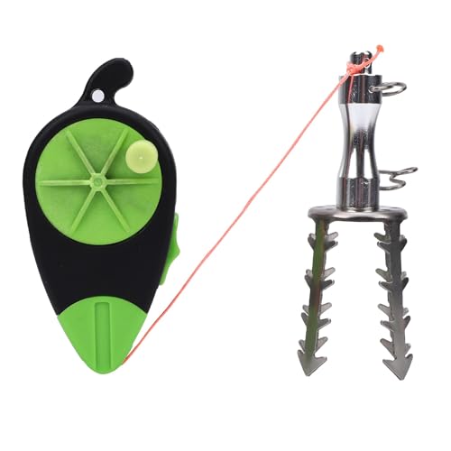 SUNGOOYUE Fishing Lure Retriever, Stainless Steel Hook Remover, Efficient Bait Saver for Bass and Trout in Outdoor Adventures