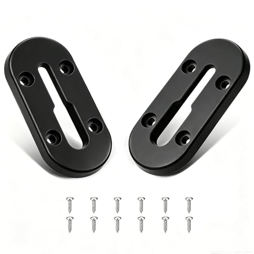 Kayak Track,Low Profile Kayak Rail Mount,Kayak Gear Track for Fishing Rod Holder, Fish Finder, Cup Holder, Paddle Holder, Anchor Cleats & All T-Slot Kayak Accessories - size: 4 Inch，2 Pcs