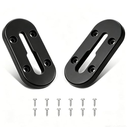 Kayak Track,Low Profile Kayak Rail Mount,Kayak Gear Track for Fishing Rod Holder, Fish Finder, Cup Holder, Paddle Holder, Anchor Cleats & All T-Slot Kayak Accessories - size: 4 Inch，2 Pcs
