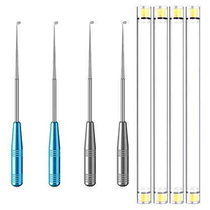 Fish Hook Remover, 4pcs Fishing Hook Quick Removal Device, Security Extractor Fishhook Disconnect Removal Tool for Fishing - size: 7 inches (4 Pack)