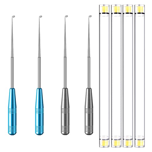 Fish Hook Remover, 4pcs Fishing Hook Quick Removal Device, Security Extractor Fishhook Disconnect Removal Tool for Fishing - size: 7 inches (4 Pack)