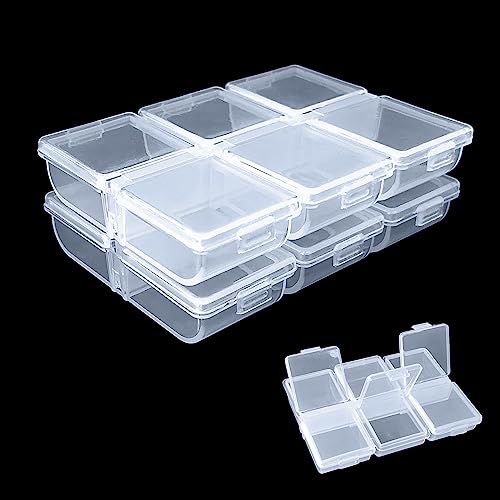 2PC-Aventik Fishing Tackle Box Tackle Utility Boxes Plastic Box Storage Organizer Fishing Storage(Hook box-6C) - style: 2PCS-HOOK BOX-6C