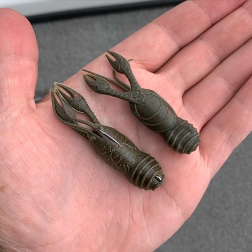 Great Lakes Finesse Juvy Craw - color: Matte Black