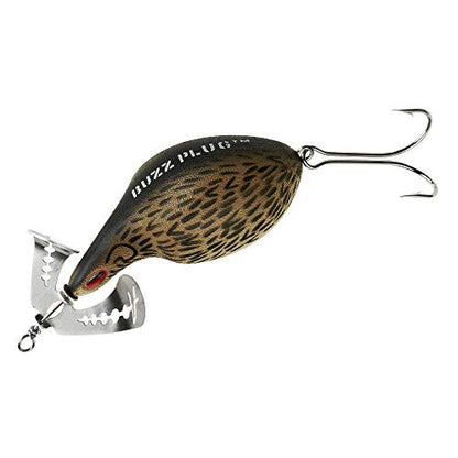 Arbogast Buzz Plug 1 oz Fishing Lure - color: Rat, size: Junior 2 3/8 in, 5/8 oz