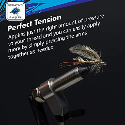 Creative Angler Precision Bobbin for Fly Tying - Essential Fly Fishing Accessory for Enhanced Fly Tying Experience - Elevate Your Fly Crafting with Smooth, Consistent Thread Control