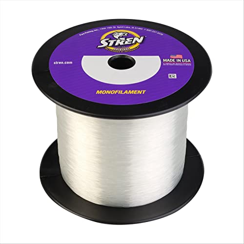 Stren Original Monofilament Fishing Line - color: Clear, size: 2400 Yd, Pound Test 12, style: 12lb | 5.4kg