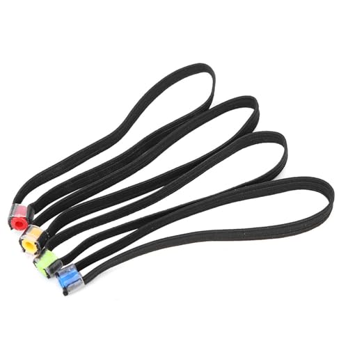 Fishing Tippet Spool Ring, 4PCS Elastic Fabric Lightweight Tippet Holder, Fly Tying Tools With Spool Tenders and Bands