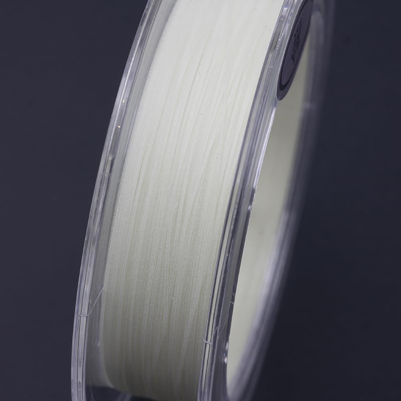 Glow in the Dark Fishing Line, 0.37mm Diameter, 50M Length, Ultra-Bright Green Luminous Thread