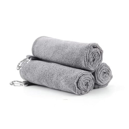 Booms Fishing B0T Microfiber Fishing Towel with Clip, 3 Pack Gray - color: Gray_3 Pack
