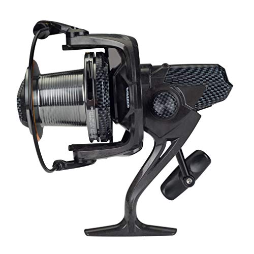 Diwa Fishing Reels Spinning 8000 10000 14000 Series Spool Freshwater Saltwater Big-Game Surf Fishing 12+1 Stainless BB 70 LBS Max Drag Carbon Fiber Ultra Smooth Powerful Oversize Gear - style: 14000