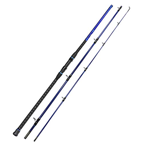 Fiblink Surf Spinning Fishing Rod Carbon Fiber Travel Fishing Rod(9-Feet &11-Feet & 12-Feet & 13-Feet & 15-Feet) - style: 3 Pc - 11' -Cast