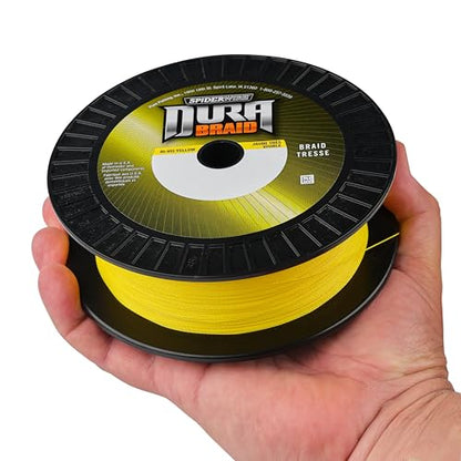 SpiderWire DuraBraid Braid Fishing Line - color: Hi-Vis Yellow, size: 20lb - 500yd