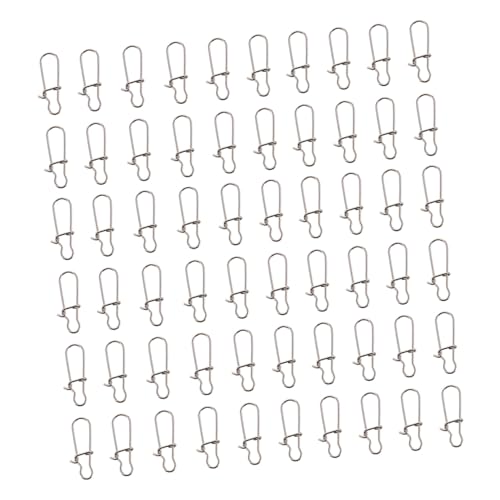 Fishing Buckle Sea Fishing Swivels Catfishing Holder Quick Feeder Fishing Bait Fishing Gadgets Sea - size: 2.4x0.7 cm