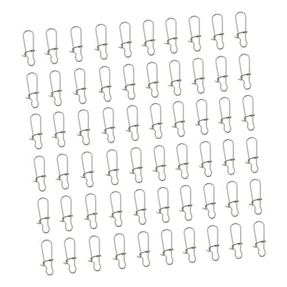 Fishing Buckle Sea Fishing Swivels Catfishing Holder Quick Feeder Fishing Bait Fishing Gadgets Sea - size: 2.4x0.7 cm